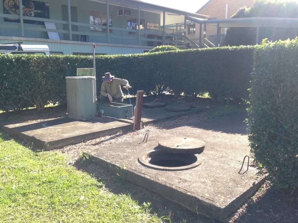 School wastewater upgrade after council failed inspection project photo, Coffs Harbour, NSW