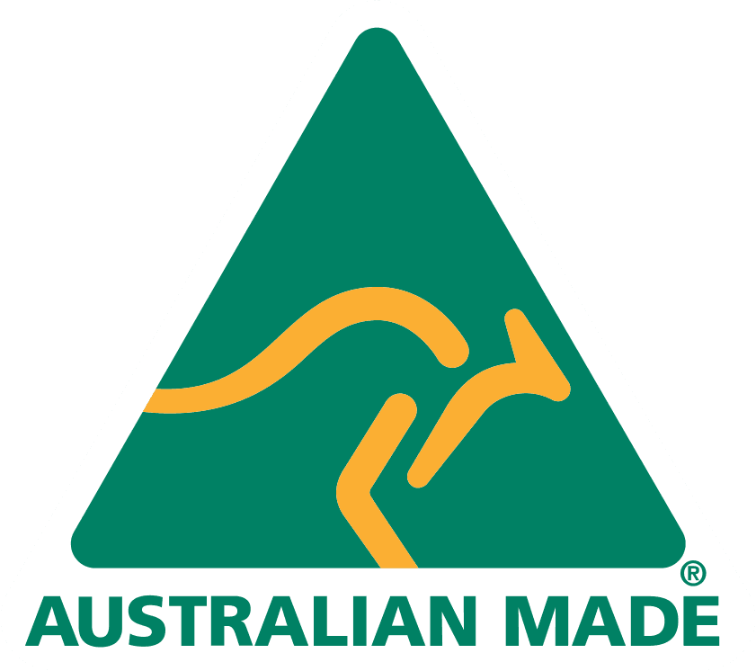 Official Australian Made logo for authorised GRAF Australia product ranges