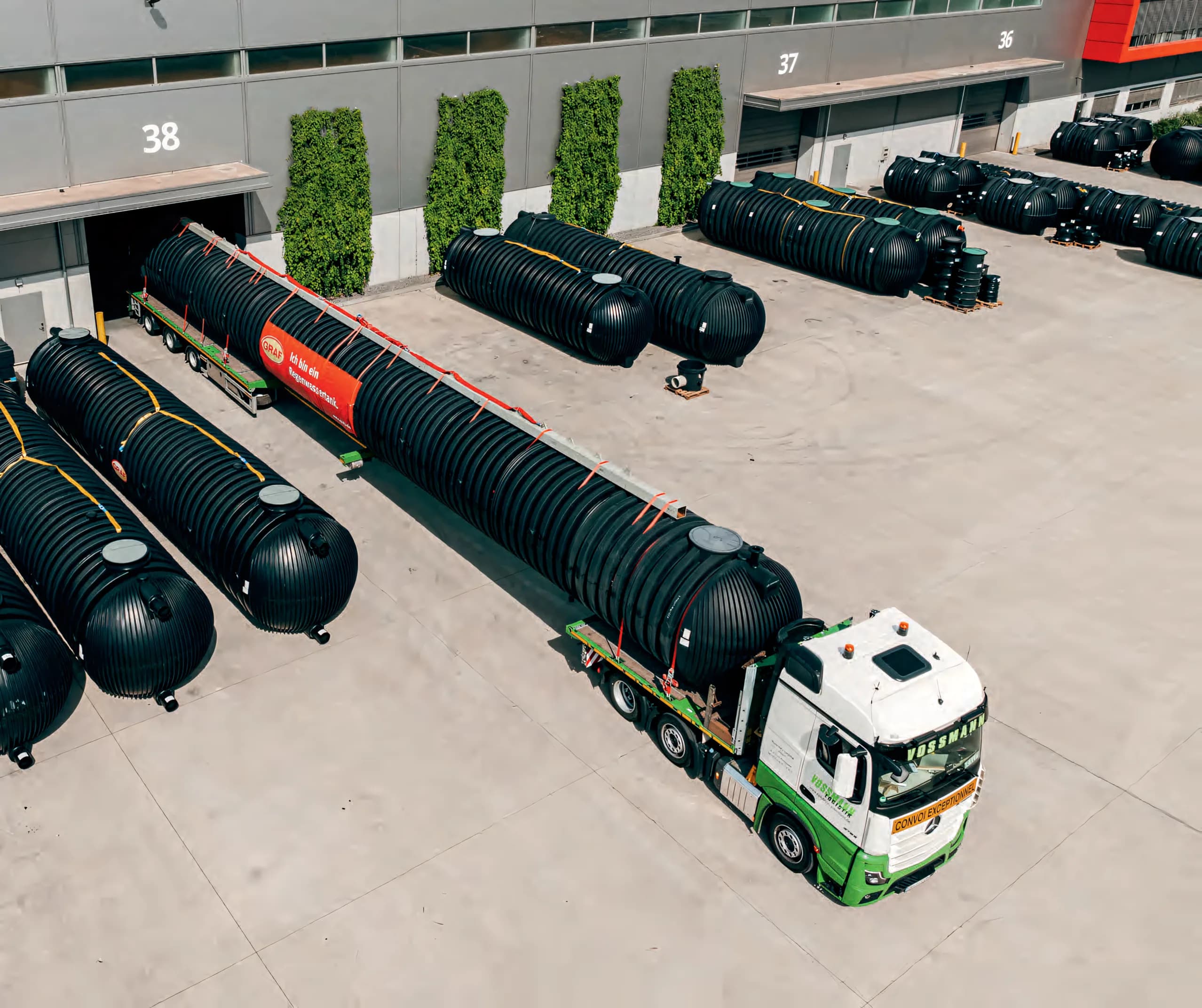 GRAF products prepared for Australian delivery
