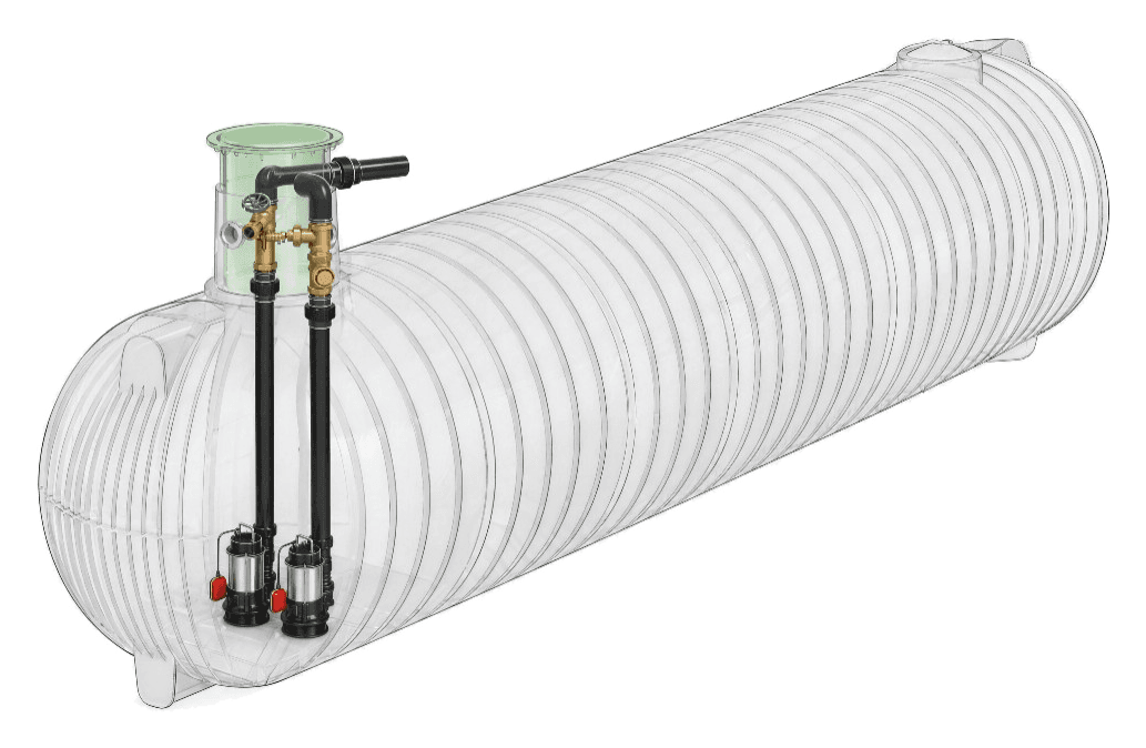 Carat XXL Pump Station Tank - GRAF - Pump Stations Australia