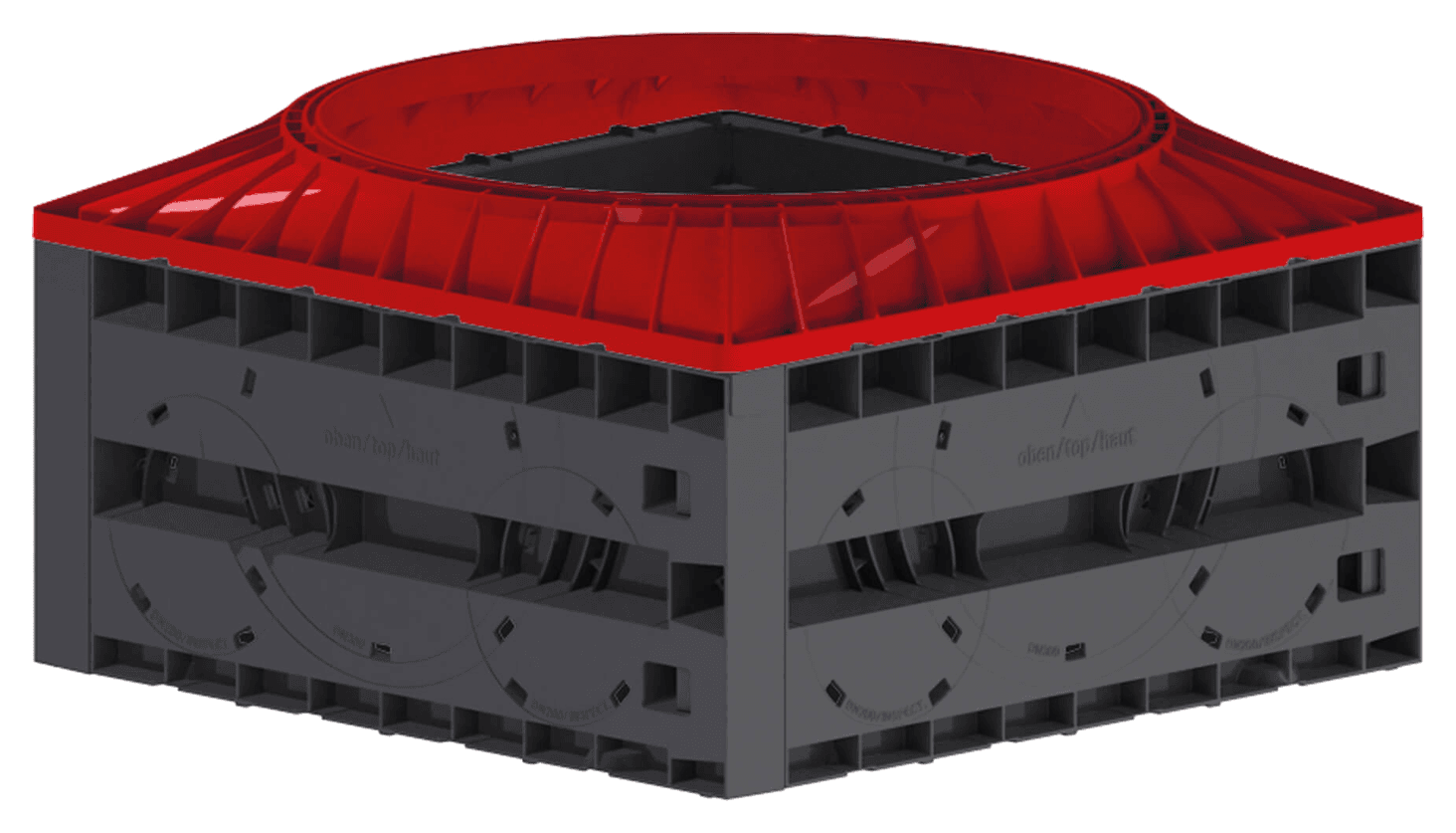 EcoBloc Vario 800 Base / Cover Set