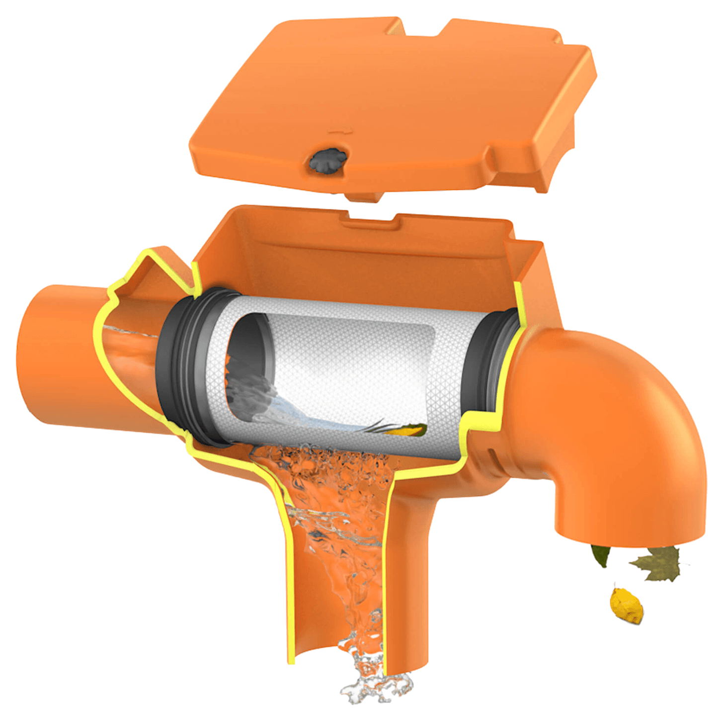 GARANTIA Supra Filter Internal DN100