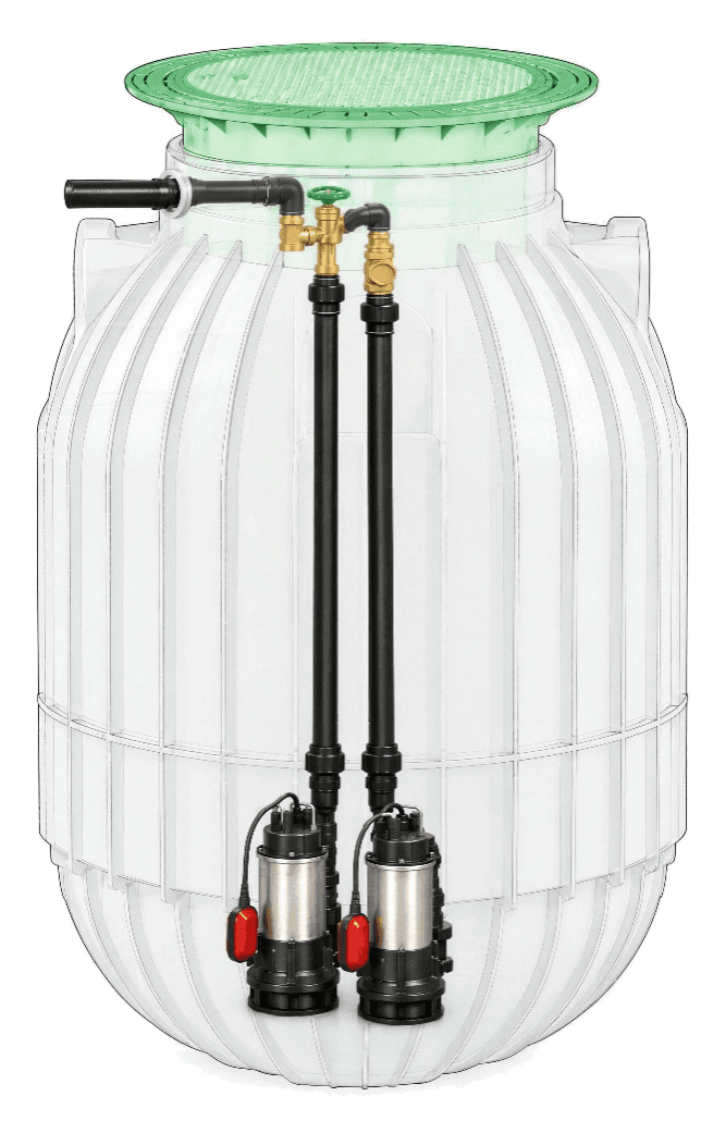 Sapphire Pump Station Tank - GRAF - Pump Stations Australia