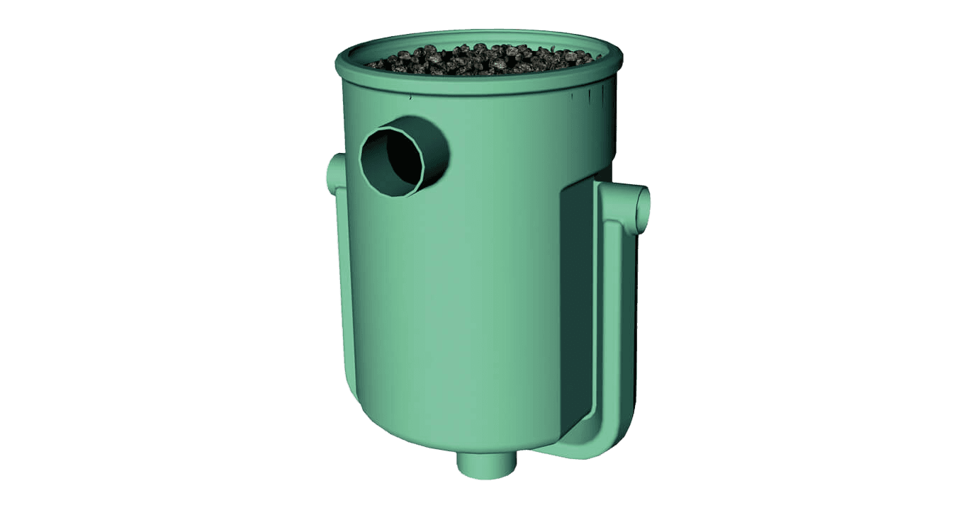 Carat underground tank isometric cutaway diagram