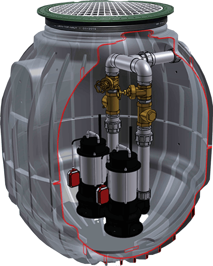Carat Pump Station Tank